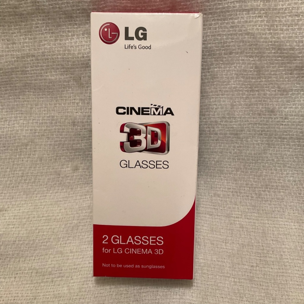2 Pack LG Cinema 3D Glasses - Picture 3 of 5